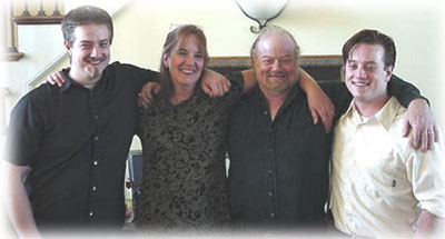 Picture of the Rowan family in 2004
